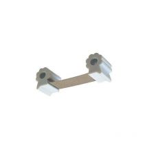 Arrêt / cale de porte au sol modèle lame de ressort, L.35mm, H.38mm, P.126mm , 1 pièce.