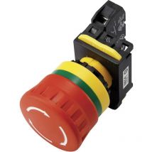 A20B-V4E12R Arrêt d'urgence avec élément de contact 240 v/ac 6 a 1 no (t), 2 nf IP65 1 pc(s) - Deca