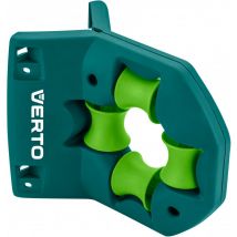 Verto - Guide-tuyau fermé, guide en plastique, conduits et boîtier en plastique de haute qualité, livré avec goupilles de fixation (15G852)