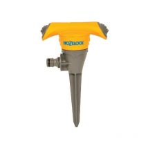 HOZELOCK Arroseur rotatif 177 m² en plastique pour arroser les plantes établies et la pelouse