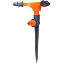 Hepoluz - Arroseur Rotatif à Trois Bras Avec Piquet (blister) Edm