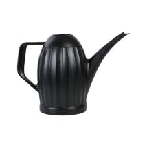 Water In The Garden - Arrosoir D'Intérieur En Plastique Nervuré - Noir - 2,1l - Livraison Gratuite