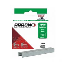 Arrow - JT21 T27 Staples 6mm (1/4in) (Box 1000) ARRJT2114S