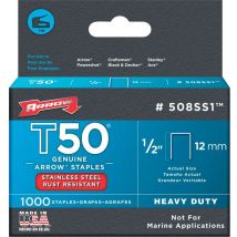 Arrow 505 Staples 5"16 - 8MM - (Box of 1250)