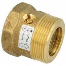 Arrêt thermique 1 1/2''FF x 1 1/2''FM avec écluse à air