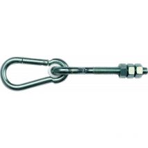 Gancho con mosquetón zn 19KE/M12x210 (por 10)
