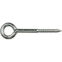 Gancho de tornillo con ojete zn 22S/160x23,5x12,0 (por 25)