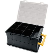 Porte-documents double organisateur 18 compartiments 242x188x120 mm.