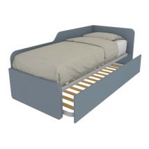 Canapé lit de forme 80x190 avec lit extractible et relevable - Avio / Marina