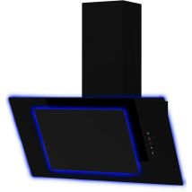 ART283102 70cm Aurora Led Halo Angled Glass Cooker Hood - Myappliances