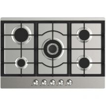 MyAppliances ART28960 75cm Stainless Steel Gas Hob