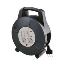 Arteleta - Avvolgicavo 2 Univ+2 Bipasso+2 Usb 15mt Cavo 3x1,5 Rl.415