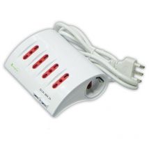 Multipresa da tavolo con morsetto 2 prese uni+2usb rl.2654 - Arteleta