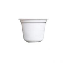 Macetero Redondo White ð 25 cm - Artema