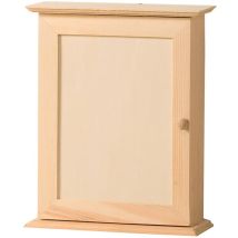 Artemio - Autre Viapc-armadietto Per Chiavi, Legno, Beige, 20 X 7 X 26 Cm
