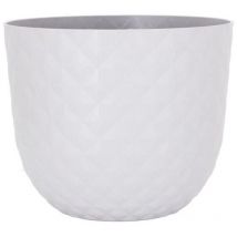 Syntilor - Pot de fleur havana tropical 40cm granite - Artevasi lda