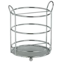Portaposate Da Tavola Lavello Slim Cromato Tondo 13 X 15 Cm Artex