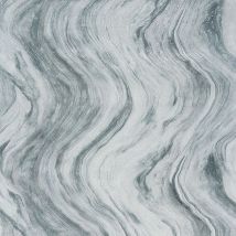 Chakra Grey Silver Wallpaper Marble Effect Glitter Textured Vinyl - Arthouse