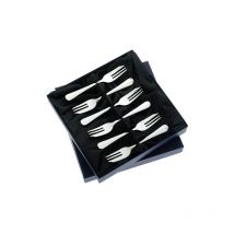 Arthur Price of England Rattail Sovereign Stainless Steel Set of 6 Pastry Forks