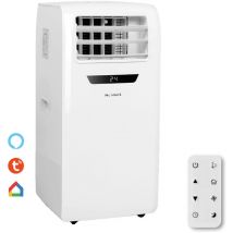 Climatiseur mobile ARTIC-260 Mc HAUS, Connectivité Wifi, 2.6kW, Classe A, 4 en 1, Blanc
