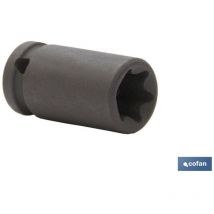 Douille à choc 1/4 Torx E-6