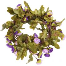 Artificial Flower Garlands 6 pcs Light Purple 215 cm Vidaxl Purple