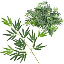 Artificiel Rameaux De Bambou 66 cm 12 Pièces Décoration Decovego