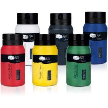 Artina - Farbset Acrylfarbenset 6 x 500ml