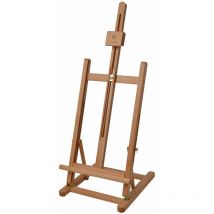 Cavalletto pittorico da Tavolo Metz - pregiato Legno massello di faggio Tele Max. 62cm, inclinabile - per artisti - Artina