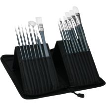 Pinsel Set Amsterdam mit Pinselhalter 17 - Artina