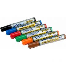 Whiteboard Markers Assorted Pack of 6 - Artline