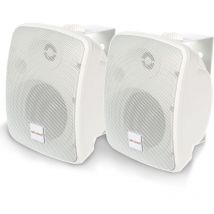 Artsound - ASW65.2, 2er-Set wasserdichte Lautsprecher, 2-Wege-HiFi-Lautsprecher, 20-140 Watt, mit Wandhalterung, für den Innen- und Außenbereich