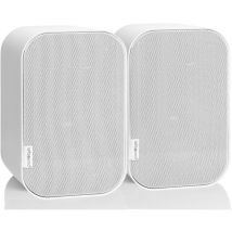 Artsound - UNI30, Ensemble de 2 enceintes passives, enceinte HiFi 2 voies, 20-60 watts, support mural avec articulation à rotule, convient pour des