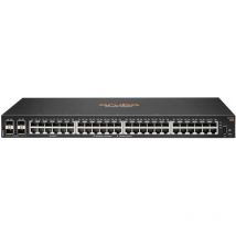 Hewlett Packard - Aruba 6000 Commutateur 52 Ports (R8N86A) [48 x Gigabit lan, 4 x sfp] Noir (R8N86AABB)