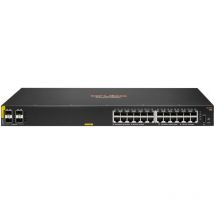 Hewlett Packard Enterprise Aruba 6100 24G Class4 PoE 4SFP+ 370W Géré L3 Gigabit Ethernet (10/100/1000) Connexion Ethernet, supportant l'alimentation