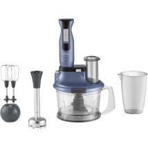 Arzum - AR1104 Mixeur plongeant 1500 w fonction turbo, avec fonction pileur à glace, avec verre doseur, avec blender bleu C839102