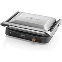 AR2001 Tostiera Spia luminosa, Funzione grill, Rivestimento antiaderente Argento - Arzum