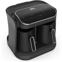 Arzum - Okka Grandio 1400W Duo Mokka-Kaffeemaschine Schwarz, Silber Fassungsvermoegen Tassen=10 Display