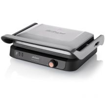 Arzum - Tostçu Delux 1800W, Sandwichmaker, Antihaft-Gusseisenplatte in Granitoptik, Edelstahl