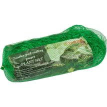 Rankgitter für Pflanzen 2x10m Maschenweite 15x17cm grün Bricoline