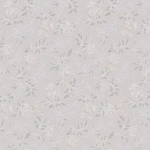 A.s. Creation Art of Eden 390633 Vliestapete Blumenoptik 10.05 x 0.53 m Creme Wohnzimmer Schlafzimmer Flur Küche Esszimmer Badezimmer Bad