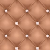 A.s.creations - as Creation Chesterfield Brown Leather Look Wallpaper Upholstery Paste The Wall