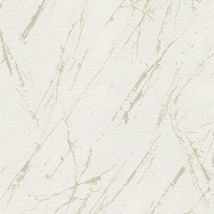 Bricoflor - as Creation Marble Granite White Wallpaper Metallic Detail Paste The Wall Vinyl