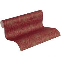 Art Deco Tapete Rot Vliestapete 374274 374274