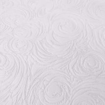 As Creation - Floral Blown Vinyl Thick Wallpaper Textured Paintable Embossed