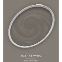 A.s.creations - Wandfarbe Taupe matt The Color Kitchen Earl Grey Tea Exklusive Innendispersion Hohe Deckkraft 2.5 Liter - Grau