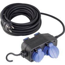 As Schwabe 60673 Alimentazione Prolunga Nero 5 m H07RN-F 3G 1,5 mm²