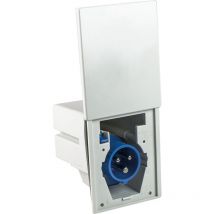 Cee Caravan-Einspeisungsstecker 3-polig weiß 230V 16A IP44