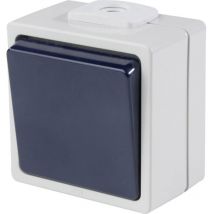 As Schwabe 62450 Interruttore da parete IP54 Grigio
