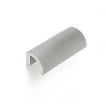 Asa de aluminio con acabado anodizado mate, dimensiones:110x27x30mm y entrepuntos:96mm -